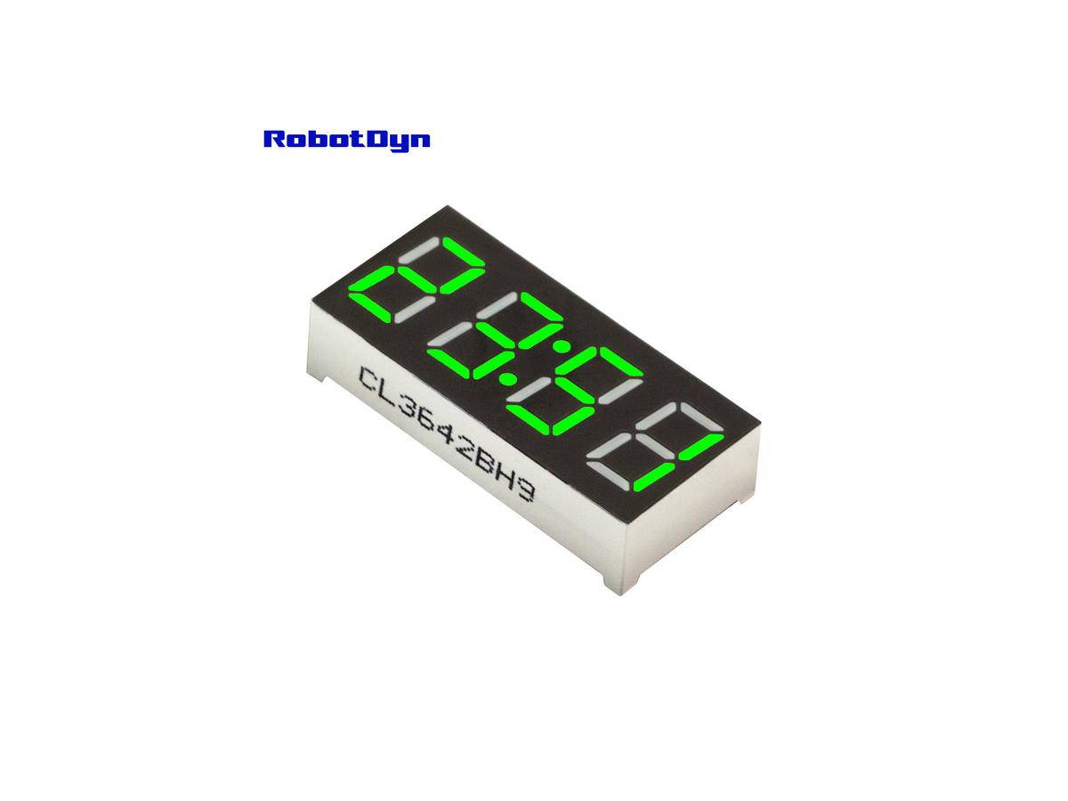 Afișaj 4 cifre-ceas LED 0.36" 7-segmente verde poze/4-Digit-7-segments-LED-Display-tube-doubledot-clock-GREEN-1.jpg