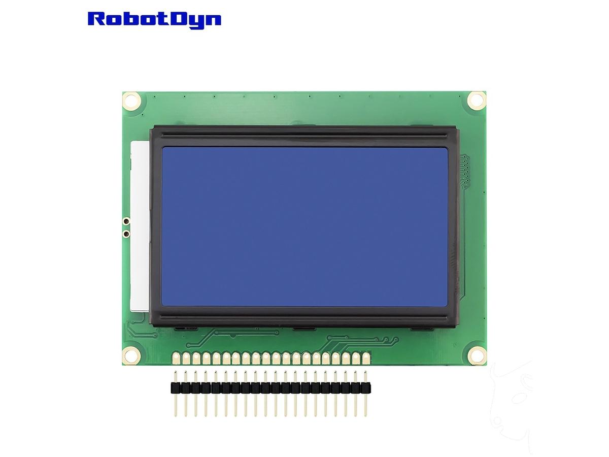 Afișaj LCD 128x64 albastru cu I2C poze/AfisajLCD-128x64-albastru-2.jpg